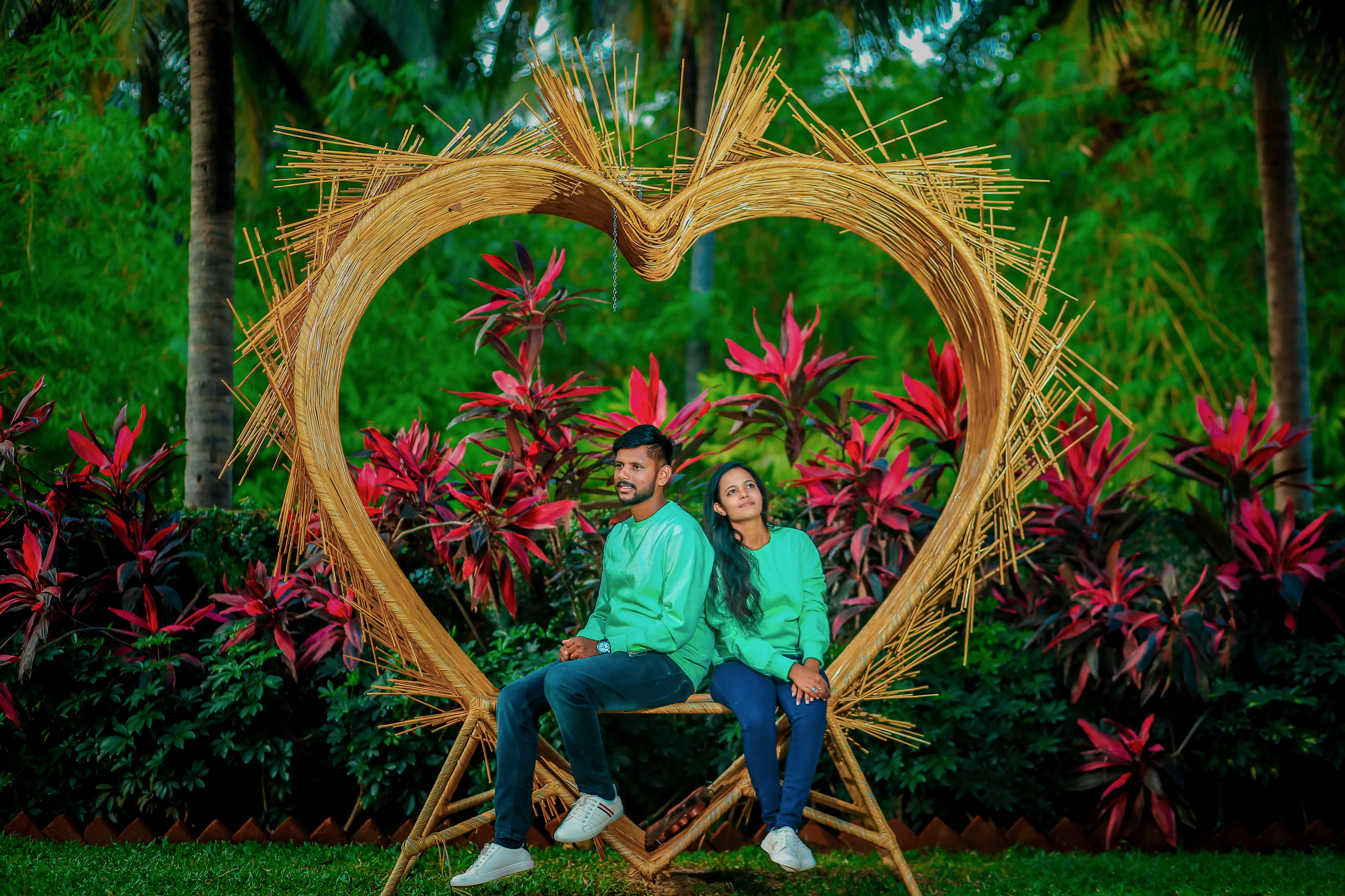 Pre-Wedding Couple Photoshoot in Pollachi - AK Photography